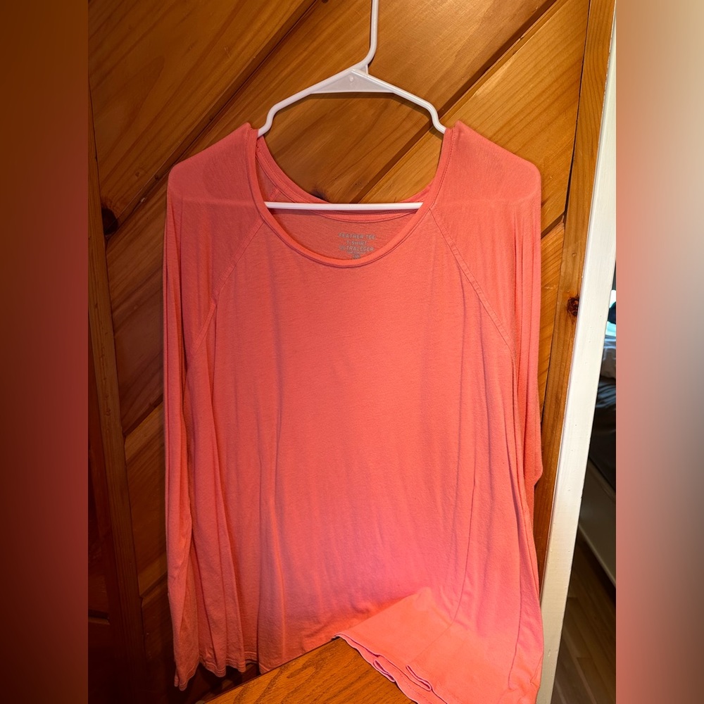 Gap Long Sleeve Feathered Tee XXL